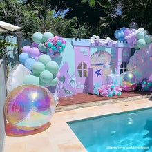 EJIA Inflatable Mirror Ball 6pcs Colorful Disco Balls
