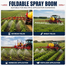 Atv Boom Kit，236in，10 Pure Copper Nozzles, 10 Hoses, With Hooks