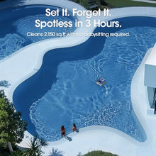 Cordless Robotic Pool Vacuum with Smarter Navigation & Track Drive, Dual 180W Brushless Motors, Wall & Waterline Climbing, 150-Min Runtime, for Inground & Above-Ground Pools up to 2,150 Sq. Ft.