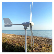 VGVGV Wind Turbine Generator Kit, Home Farm 15KW 12V 24V 48V Horizontal Axis Wind Energy Turbine Generator 3/5 Blades Wind Power Fan Windmill Three-Phase AC(3B,48V_15KW)