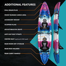Driftsun Teton 120 Hard Shell Kayak Pink/Blue