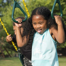 Swing-N-Slide Castlebrook Swing Set with Slides & Climbing Wall Wood