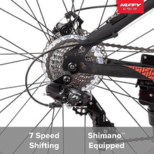 Huffy Maunga Mens Fat Tire Bike Black and Red
