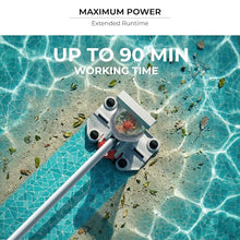 VOLTERA 120 Cordless Pool Vacuum - Rechargeable - for Large Pools