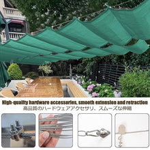 Retractable Wave Shade Sail – Customizable Outdoor Pergola