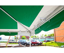 TentandTable 20' x 40' Replacement West Coast Tent Top, Green & White