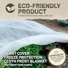 Dewitt 8-Pack Ultimate Plant Protection Blanket 2.5 oz, 6 x 50 Feet – Heavy-Duty Winter Garden Outdoor Cover and Frost Cloth for Perennials, Shrubs, Flowers, Small Trees, and Raised Beds