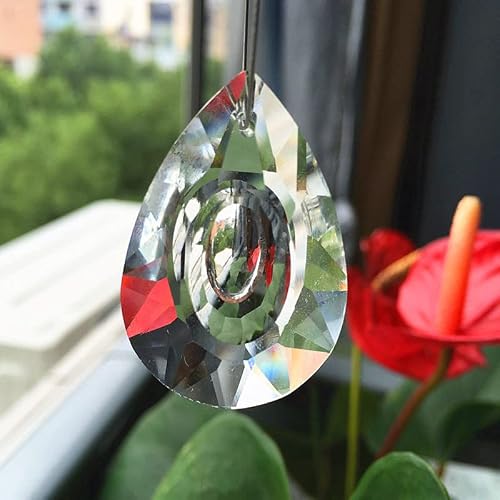 Price Rings +500pcs 38mm Clear Crystal Lamp Parts/crystal Chandelier Pendant,crystal Suncatcher Home Decoration