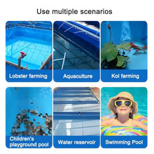 Zfmnoyev Canvas Fish Pond Pool, Round Thickening Fish Pond Pool, Large Collapsible PVC Fish Pond, Pool Above Ground with Framed, for Koi Culture Agricultural Irrigation(2x0.8m)