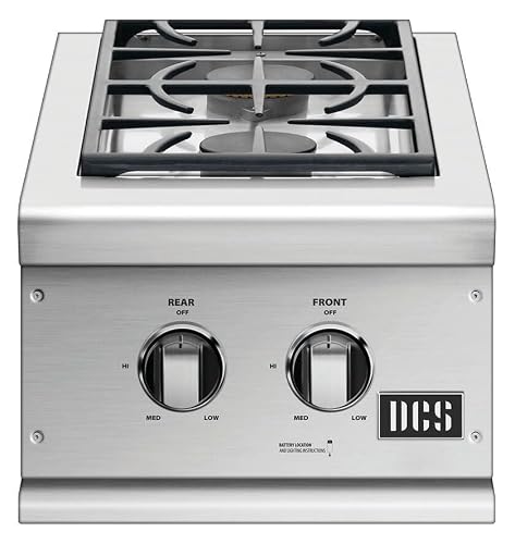 DCS Series 7 Built-In Propane Gas Double Side Burner - BGC132-BI-L