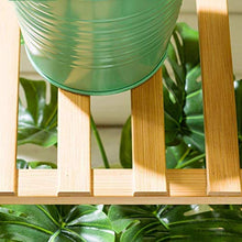 GHJUMKFDF Flower standPlant Stand Flower Supports Wooden Flower Pot Stand Simple Plant Flower Stand Ladder Floor Standing Bamboo Display Stand Y