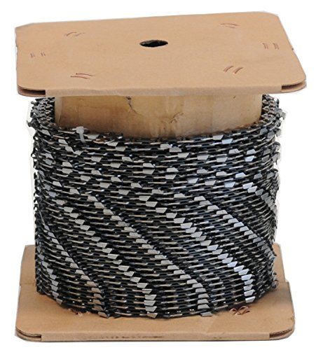 Bricoferr BF325058 325" 58 1.5mm Full Chisel Square Tooth Chain Roll