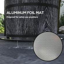Bonfire Stove Smokeless Magnesium Oxide Portable Matte Black with Compact Durable Lightweight Construction Efficient Burn Technology Premium Quality Design