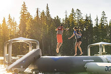 AQUAGLIDE Inflatable Trampoline with C-Deck 14' Multicolor