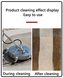 Pressure Surface Cleaner Washer, 21in 4000 PSI Rotary Flat Cleaner,for Driveways, Paving, and Patios