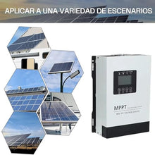 HENGJINGTR MPPT Wind Power Solar Charge Controller Automatic Recognition 12V-96V with LCD PV Load Solar Controller Regulator 120A for Lead Acid/Lithium Battery,72v