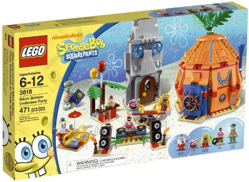 LEGO Spongebob Bikini Bottom Undersea Party Set Yellow