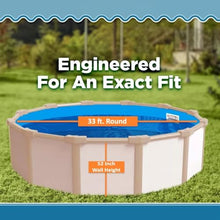 HJDSTUBD 33' x 52” Round Swimming Pool Liner