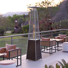 EMMA + OLIVER Bronze 7.5 Foot Round Patio Heater