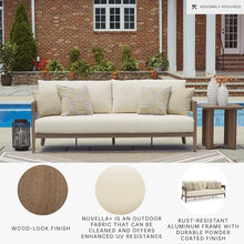 Signature Design by Ashley Serene Bay Outdoor Sofa, Fully Assembled, 88 in