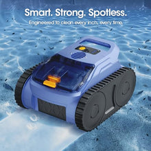 Cordless Robotic Pool Vacuum with Smarter Navigation & Track Drive, Dual 180W Brushless Motors, Wall & Waterline Climbing, 150-Min Runtime, for Inground & Above-Ground Pools up to 2,150 Sq. Ft.