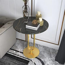 NRFJFOP Slate Small Side Corner Table Coffee Cabinet Sofa Living Room Balcony Nordic Round