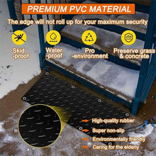 Anbomom Heated Walkway Snow Melting Outdoor Mats -PVC 12/15.7/20/23.6in Width Heated Snow and Ice Melting Mat, for Winter Snow Removal Snow and Ice Melt Products - No-Slip Stair Heating Mats(60x360cm/