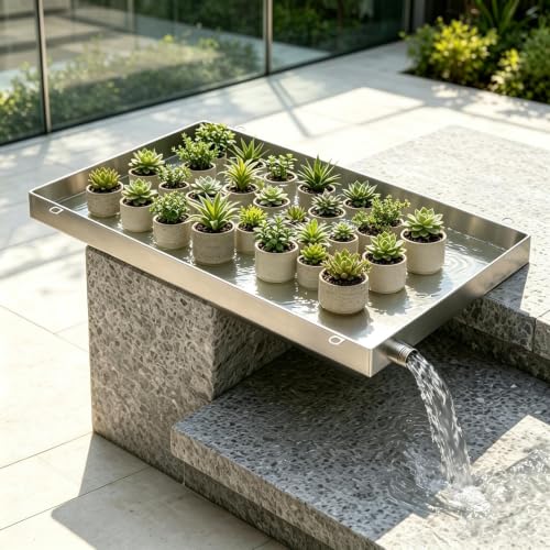 Removable Potted Plant Drip Tray, Outdoor Ac Unit Condensate Drain Pans