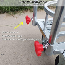 Foldable Garden Harvest Cart, Galvanized Steel Material, 150kg Capacity