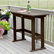 highwood Counter Height Balcony Table, Weathered Acorn