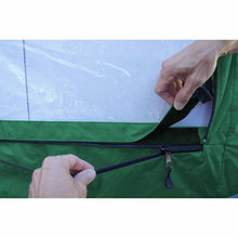 Greenline Eevelle USA Golf Cart Enclosure 2 Passenger Golf Car Cover Heavy Duty 300D Waterproof DS - Green