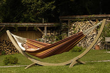 Olymp Hammock Stand, Wood Construction, Indoors and Outdoors, Adjustable, Hanging Range of 118" - 142", Holds Up to 440lbs