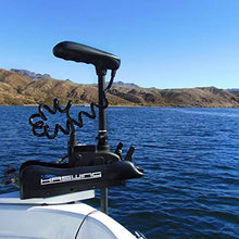 PARKHO HASWING Electric Trolling Motor 12V 54" 55lbs with GPS Anchor Control Black w/ Remote Control + Quick Release