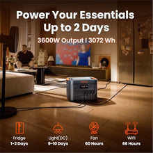 Jackery HomePower 3000 Portable Station with Extreme Guard Carrying Bag, 3600W (7200W Surge) Output, 3072Wh LFP Battery Solar Generator, USB-A/C, Backup for Home Use, Outages & Emergencies