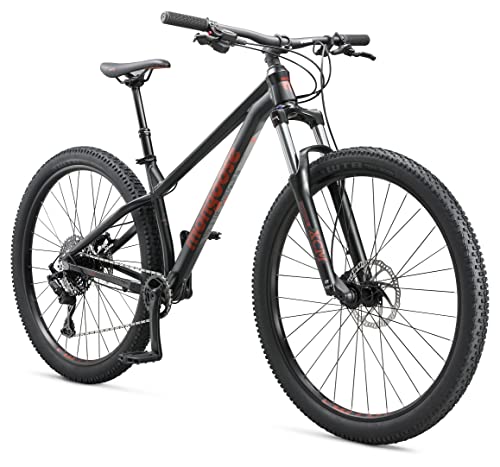 Mongoose Switchback 3 Mountain Bike 10-Speed 27.5-Inch Matte Black