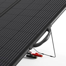 ACOPOWER 200W Portable Solar Panel Kit, Waterproof 20A Charge Controller for 12V Battery and Solar Generator for RV, Camper Trailer& Marine Black