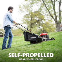 AMERISUN Self Propelled Gas Lawn Mower, 21" with 170cc 4-Cycle OHV Engine 3-in-1 RWD Self-Propelled Lawn Mower (AV8621S1)