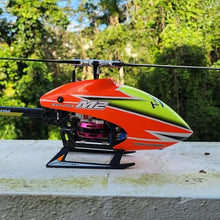 OMPHOBBY M2 Explore RC Helicopter Dual-Brushless Motor 6CH 3D Flight BNF Yellow