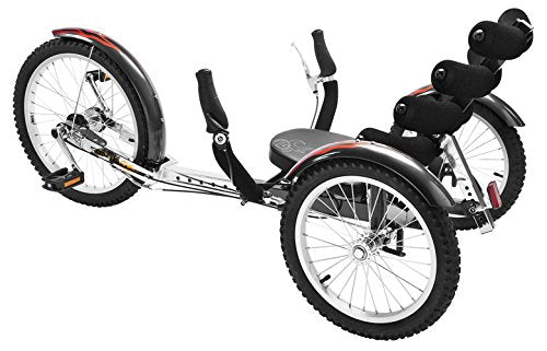 MOBO Cruiser Shift 3-Wheel Recumbent Bicycle Trike Black