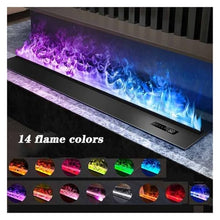 Atomized Fireplace Home Use Recessed Fireplace 3D Flame Water Vapor Fireplace, Colorful Flame Adjust Household(Large)