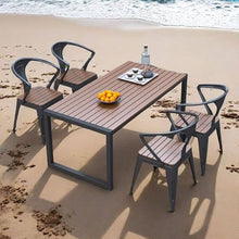 JOSOGO Patio Table and Chair Set, Patio Furniture Set Lightweight Outdoor Chairs and Table for Outside, Garden(L)