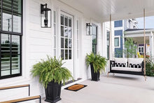 Crystorama Byron 3 Light Matte Black Outdoor Sconce