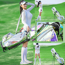 ACXZ Ladies Lightweight Golf Stand Bag 14 Way Organizer Waterproof Adjustable Strap