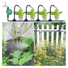 Ship Accessories DIY Free Bending Universal Spray Kit for Greenhouse Garden Flowers Plant Watering Irrigation Patio Misting Cooling Irrigation Accessories(DIY 20M)