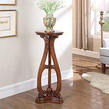 ARZARF Bonsai Pedestal Wooden Plant Display Stand Flower Stand Bonsai Flower Table Interior Decoration Stand Floor Type Wooden Flower Table for Living Room Vase Pedestal Stands