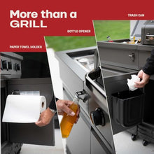 Tytus Fresno 66" 5-Burner Propane or Nat Gas Island Grill, 60K Total BTUs