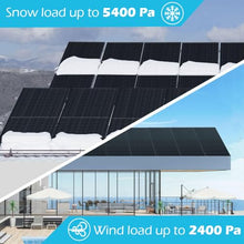 SUNGOLDPOWER 2PCS 415W Solar Panels Monocrystalline UL 61730,Grade A Solar Cell,Waterproof IP68, High Efficiency Solar Panel On/Off Grid for Charging Station,Household, Marine, RV, Farms (Total 830W)