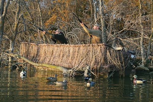 Banded Avery Outdoor Quick-Set Aluminum Frame Duck Boat Blind Combo Kit Legacy Camo Nets