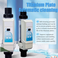Salt Water Pool Chlorinator, Salt Chlorine Generator,with Salinity Display,Salt Cell Swimming Pool Chlorine,for SPA (40M3/8g/hr)