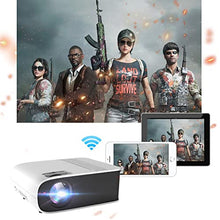 TEDILUVI W32 Mini Projector Full 1080p Android 10 Support 4k Decoding Video Led Beamer Home Theater for Phone Cinema
